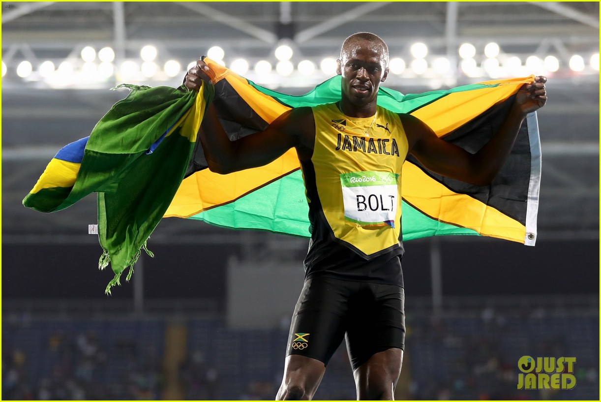 Usain Bolt Wins Second Straight Gold Medal at Rio Olympics Photo
