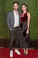 lizzy caplan fiance tom riley couple up at cbs cw showtime summer tca party 01