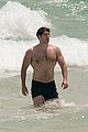 henry cavill shirtless swim in miami 04