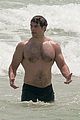 henry cavill shirtless swim in miami 05