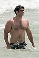 henry cavill shirtless swim in miami 06