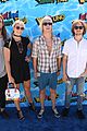 courtney eaton goes swimming with r5 at just jared summer bash 03