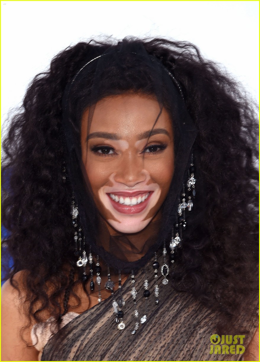 Ashley Graham & Winnie Harlow Hit MTV VMAs 2016 Red Carpet! Photo