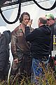 sam heughan is all bloody on outlander season 2 set 02