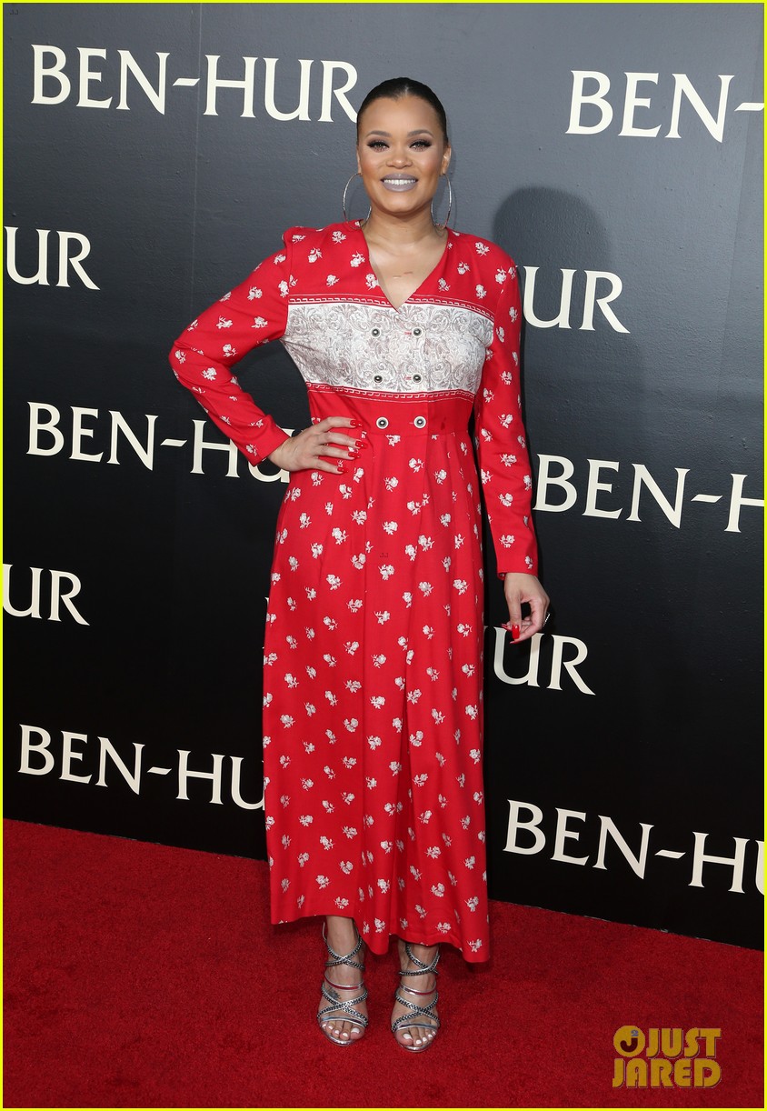 Jack Huston & Rodrigo Santoro Bring Their Partners To 'BenHur' L.A