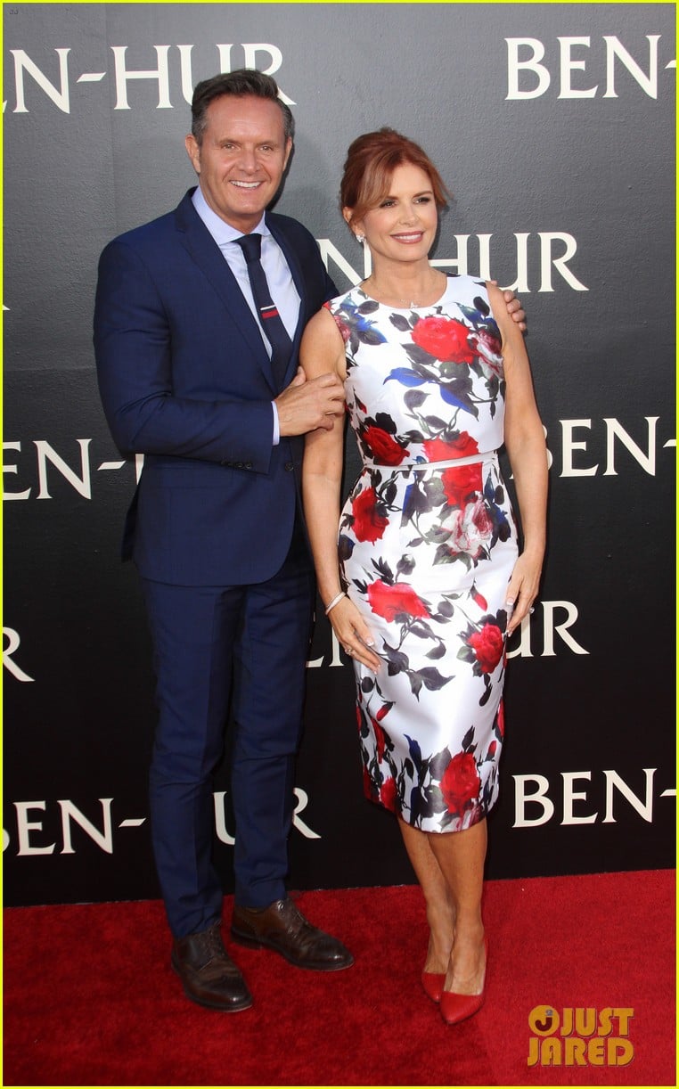 Jack Huston & Rodrigo Santoro Bring Their Partners To 'BenHur' L.A