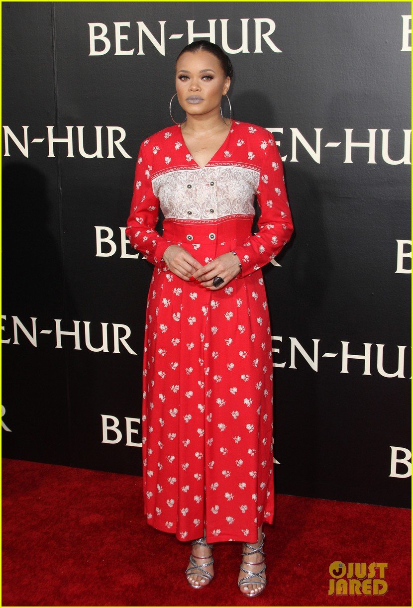 Jack Huston & Rodrigo Santoro Bring Their Partners To 'BenHur' L.A