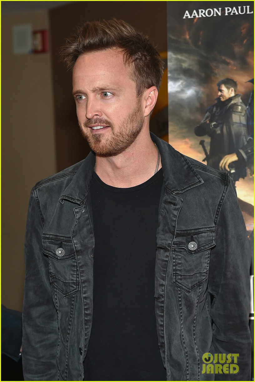 Aaron Paul Premieres 'Kingsglaive Final Fantasy XV' in NYC Photo