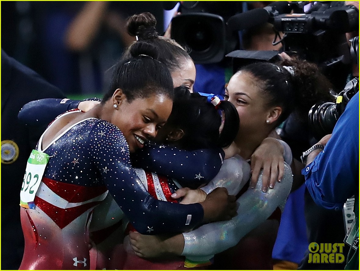 USA Women's Gymnastics Team Wins Gold Medal at Rio Olympics 2016 ...