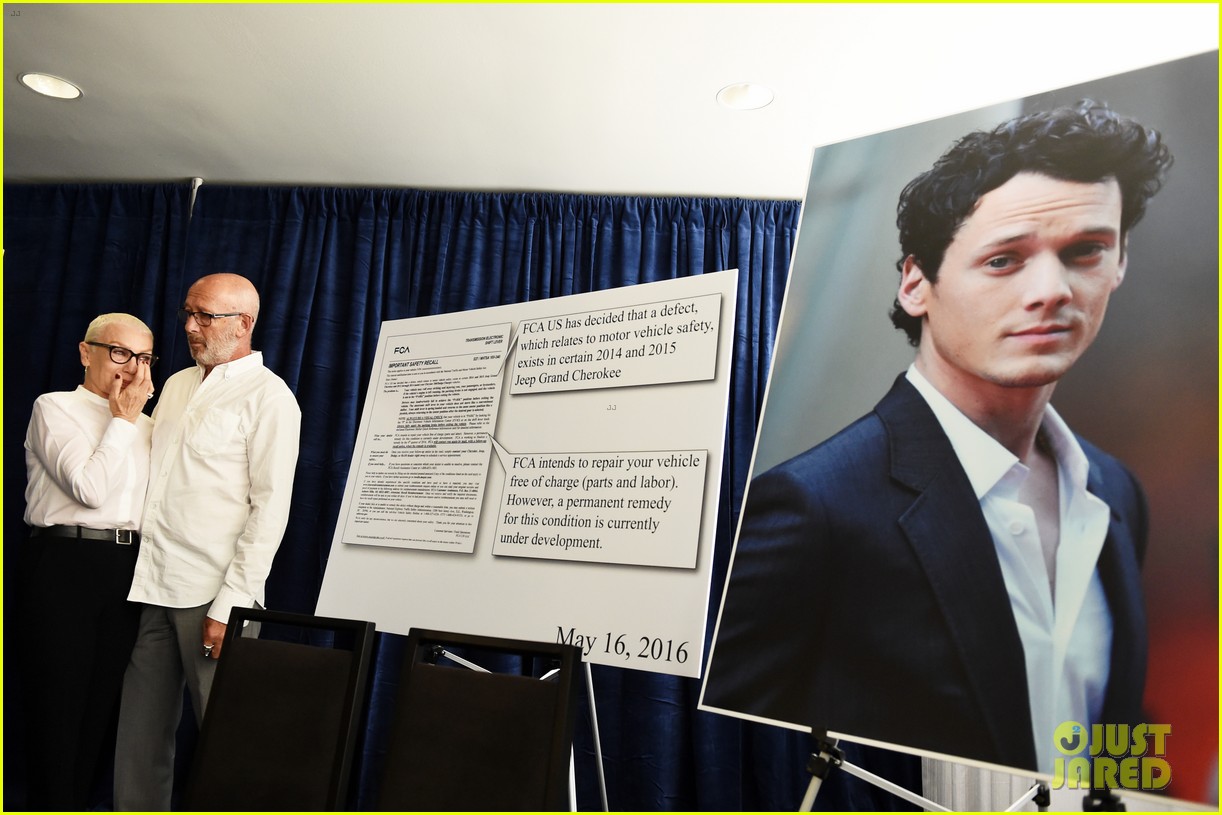 Anton Yelchin's Parents Give Heartbreaking Press Conference, File