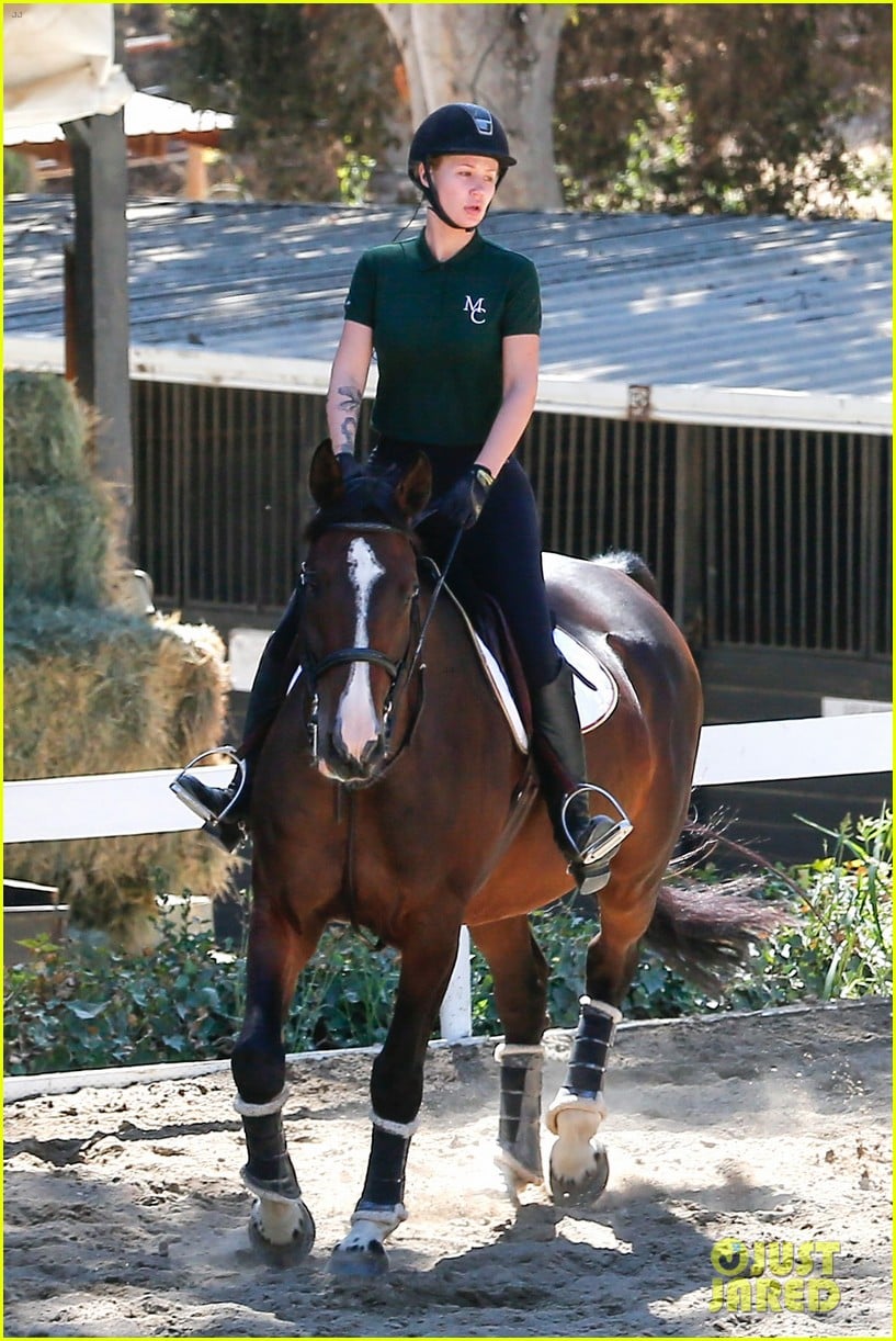 Iggy Azalea Goes Horseback Riding After Her Romantic Getaway With