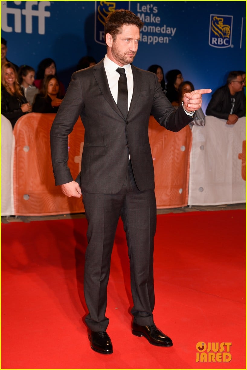 Gerard Butler Suits Up For 'The Headhunter's Calling' TIFF 2016 ...