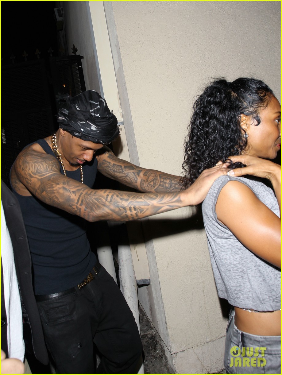 Nick Cannon Spotted on Date Night with TLC's Chilli! Photo 3761148