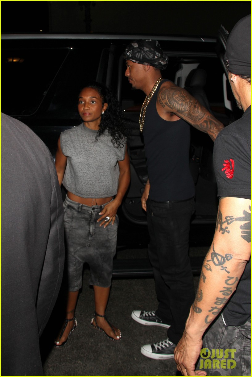 Nick Cannon Spotted on Date Night with TLC's Chilli! Photo 3761156