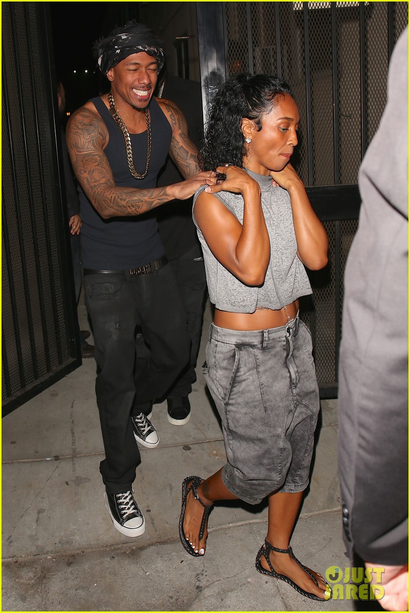 Nick Cannon Spotted on Date Night with TLC's Chilli! Photo 3761159