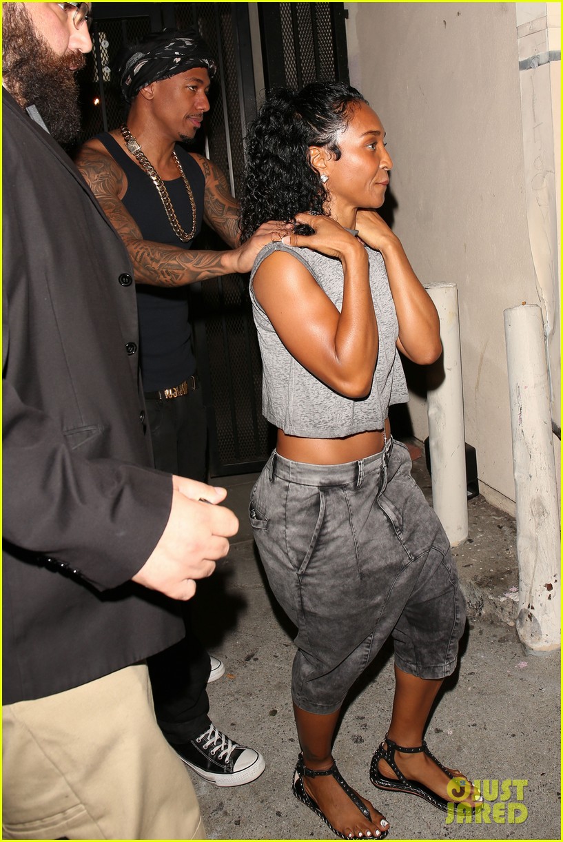 Nick Cannon Spotted on Date Night with TLC's Chilli! Photo 3761165