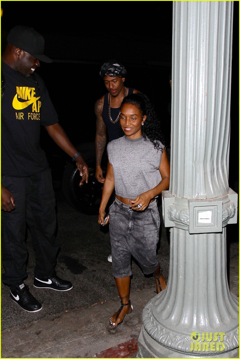 Nick Cannon Spotted on Date Night with TLC's Chilli! Photo 3761172