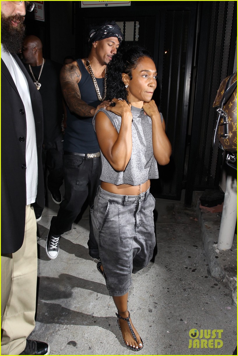 Nick Cannon Spotted on Date Night with TLC's Chilli! Photo 3761173