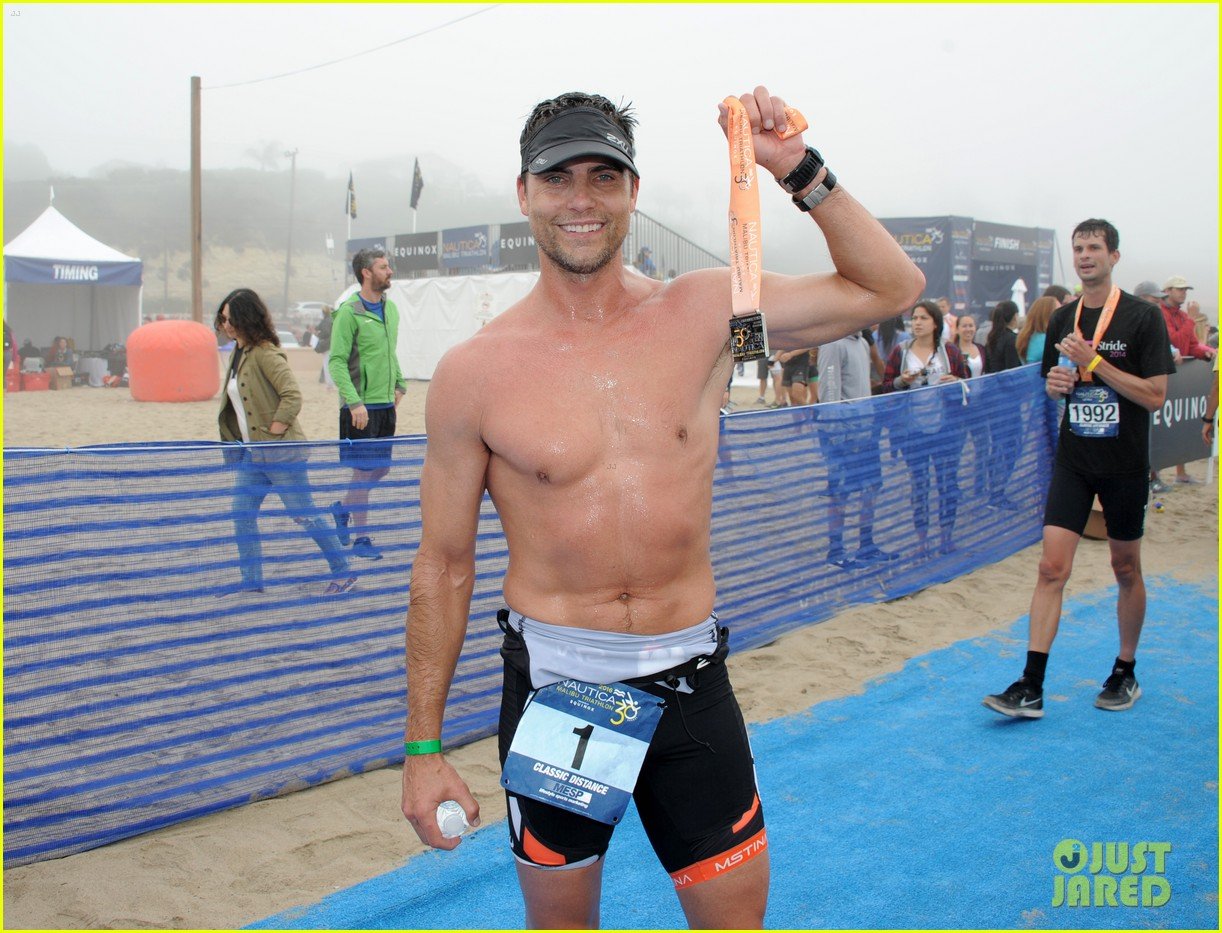 James Marsden & Zac Efron Race for Children's Hospital LA in Malibu