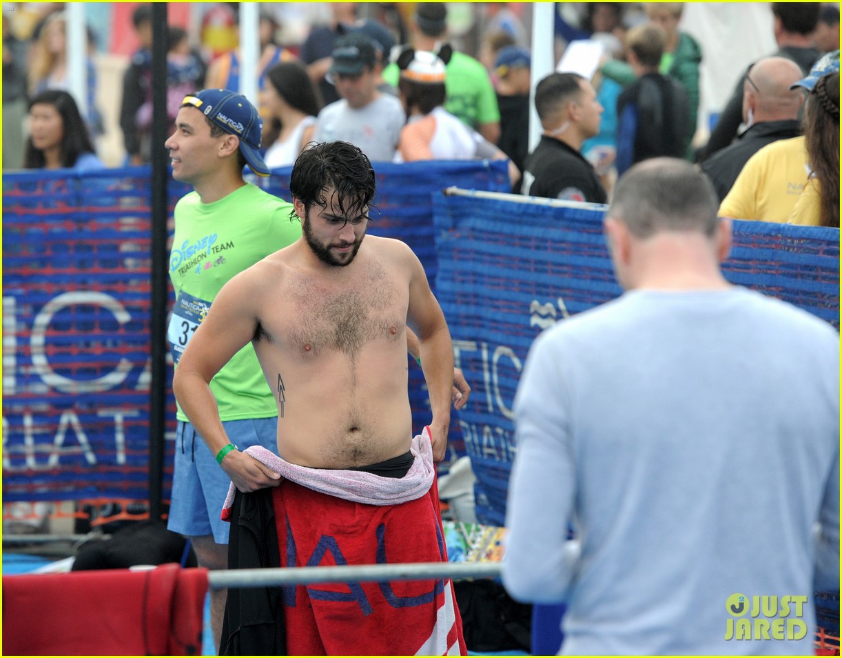 James Marsden & Zac Efron Race for Children's Hospital LA in Malibu
