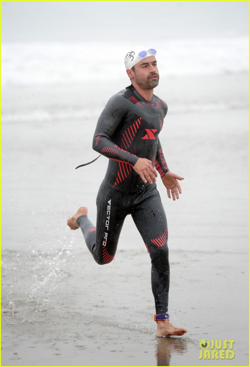 James Marsden & Zac Efron Race for Children's Hospital LA in Malibu