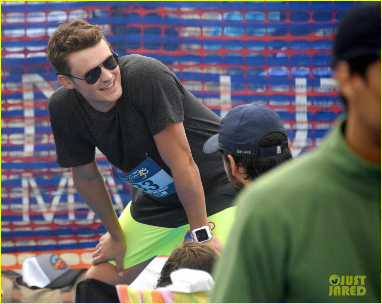 James Marsden & Zac Efron Race for Children's Hospital LA in Malibu