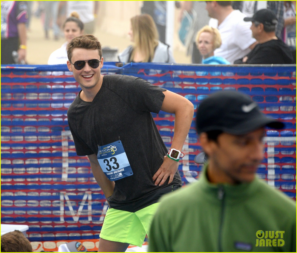 James Marsden & Zac Efron Race for Children's Hospital LA in Malibu