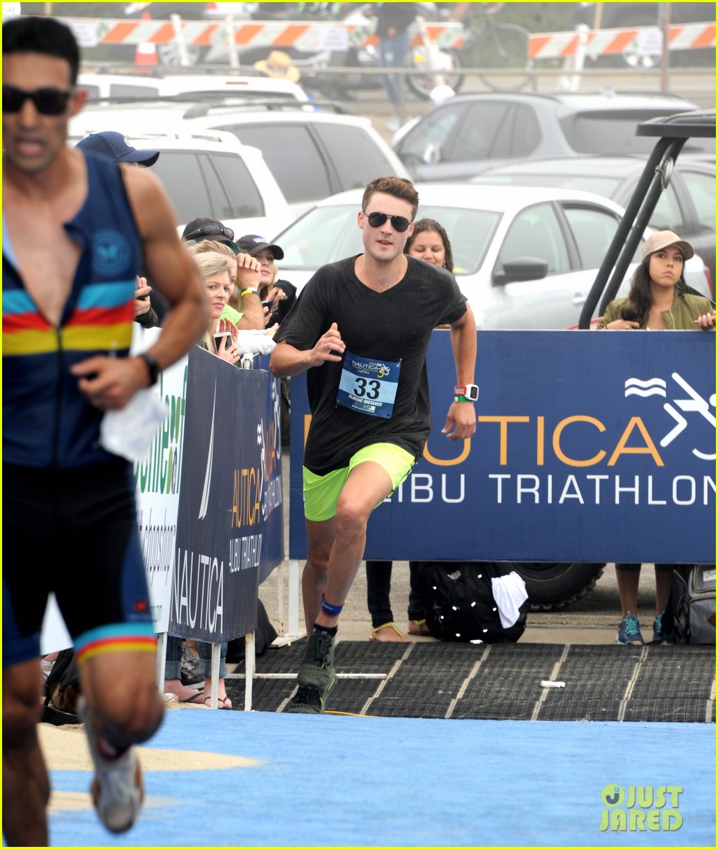 James Marsden & Zac Efron Race for Children's Hospital LA in Malibu