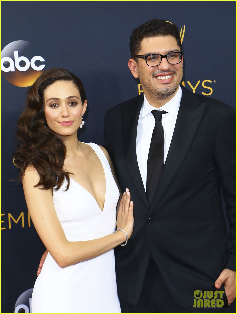Emmy Rossum & Fiance Sam Esmail Couple Up for Emmys 2016: Photo 3763885