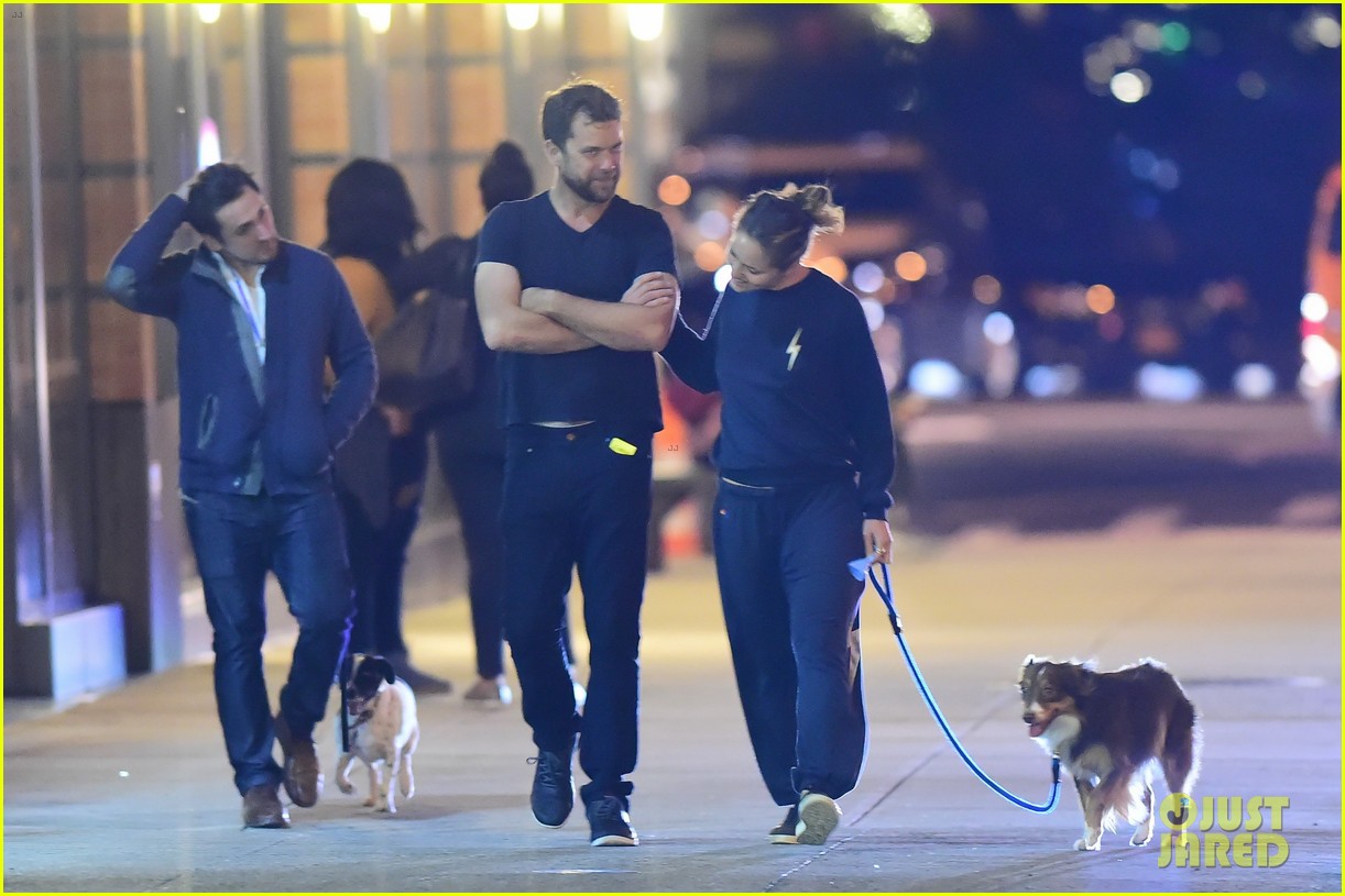 Joshua Jackson & Margarita Levieva Go for Late Night Dog Walk Photo