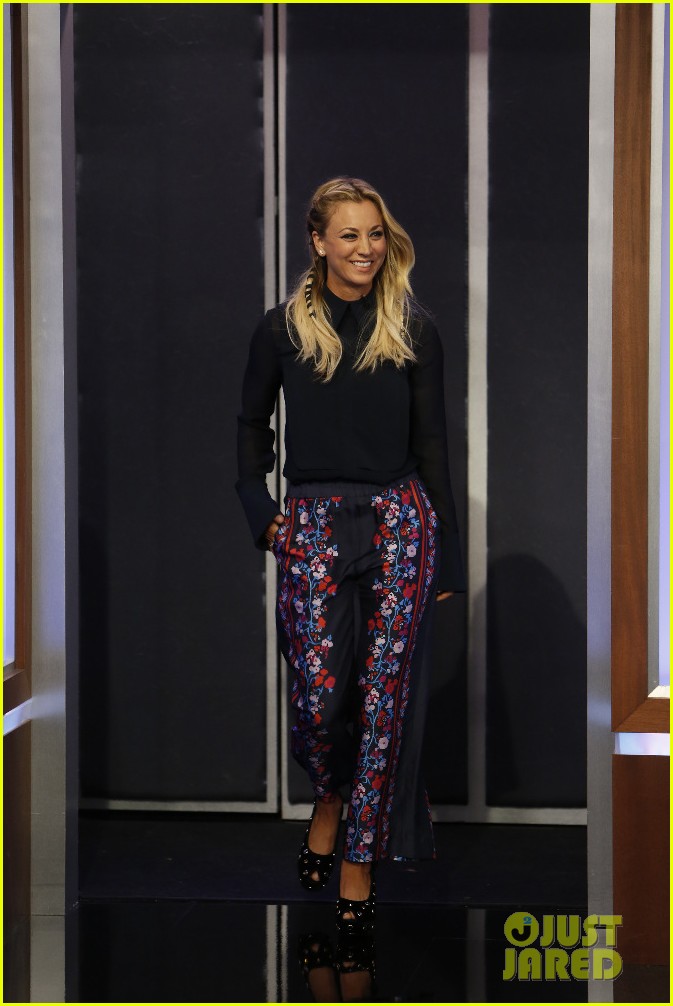 Kaley Cuoco Talks Future of 'Big Bang Theory' on 'Kimmel' Photo