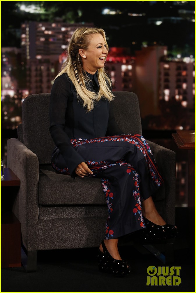 Kaley Cuoco Talks Future of 'Big Bang Theory' on 'Kimmel' Photo