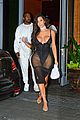 kim kardashian sexy sheer cleavage dress miami 04
