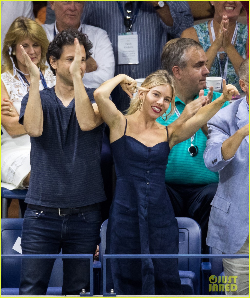 Sienna Miller Bennett Miller Couple Up At U S Open Finals Photo 16 Us Open Bennett Miller Damian Lewis Debra Messing Evan Lowenstein James Spader Josh Groban Kevin Spacey Peter