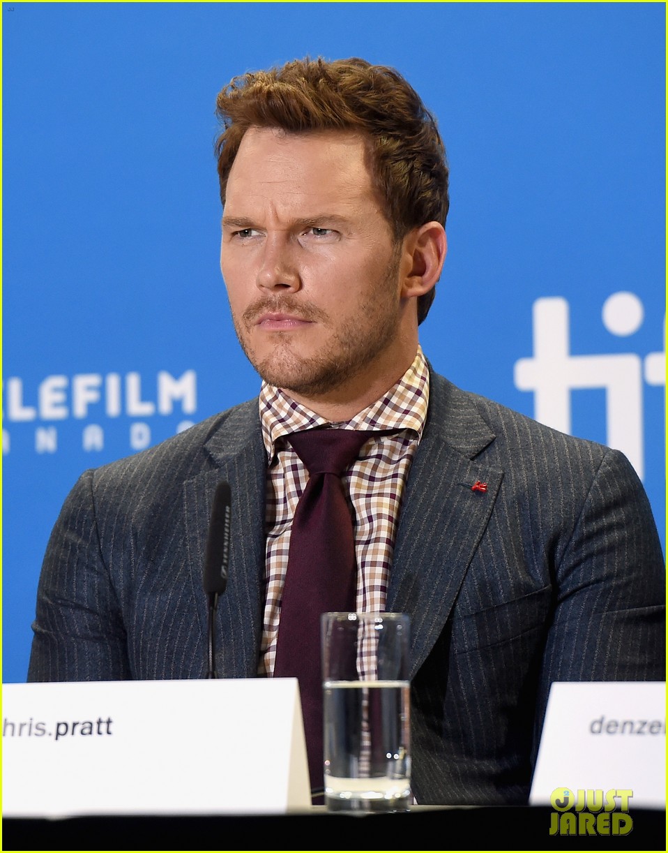 Chris Pratt & Haley Bennett Premiere 'The Magnificent Seven' At Toronto