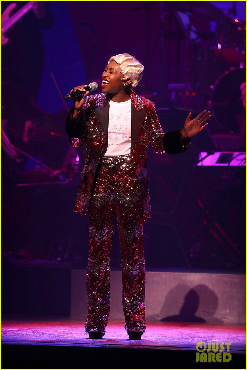 Angela Bassett & Cynthia Erivo Take the Stage at Hillary Clinton's
