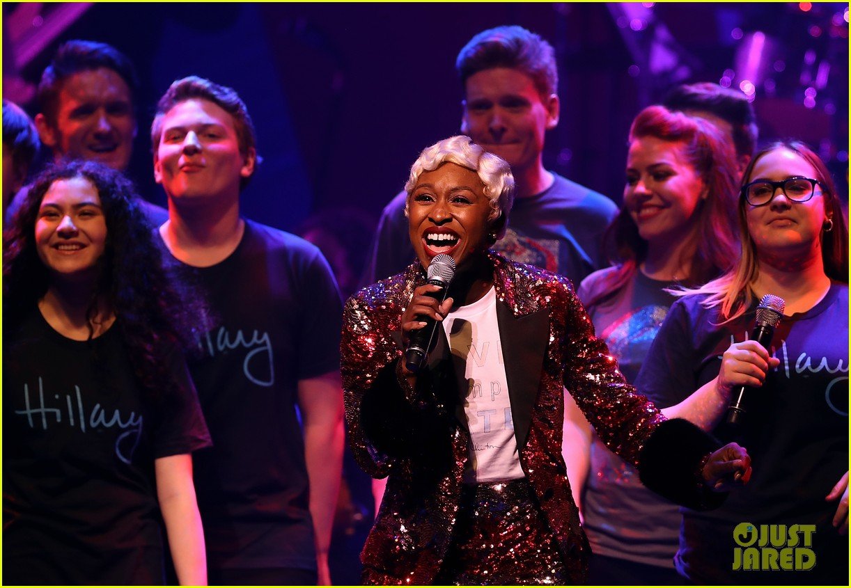 Angela Bassett & Cynthia Erivo Take the Stage at Hillary Clinton's