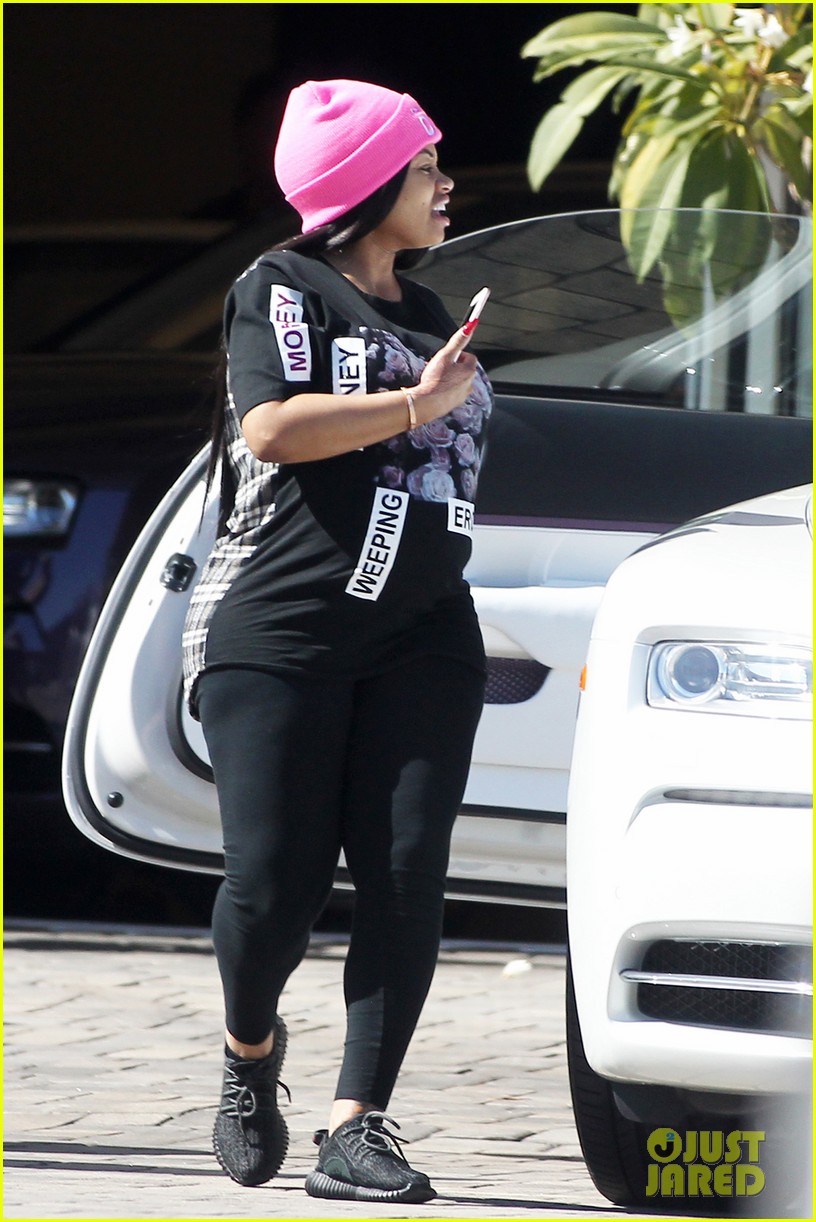 Blac Chyna Celebrates Amber Rose's 33rd Birthday At Flirt Cosmetics