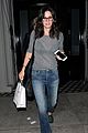 courteney cox wears sheer top while out for dinner 03