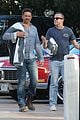 gerard butler carries towel malibu 14