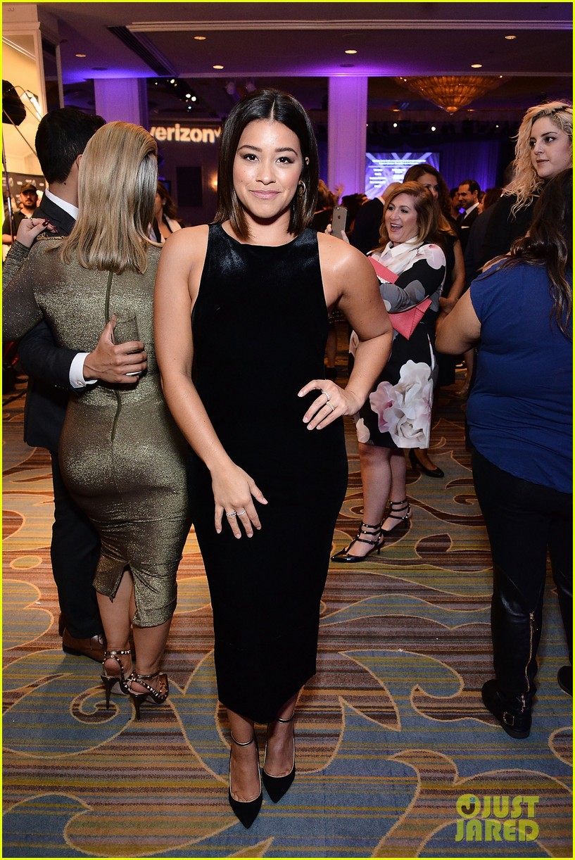 Gina Rodriguez & Wilmer Valderrama Get Silly at Paley Tribute Event