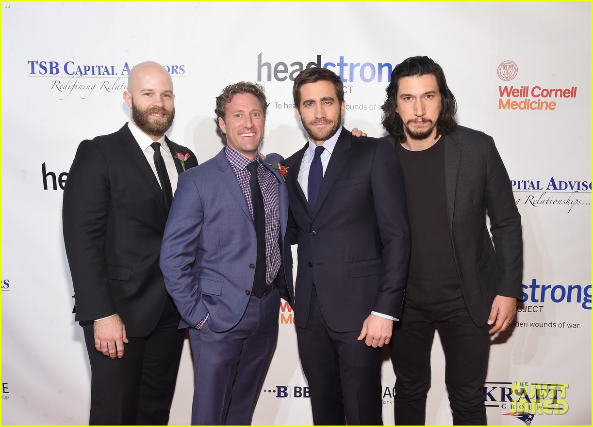 Jake Gyllenhaal, Adam Driver & More Help Fundraise for Veterans at The