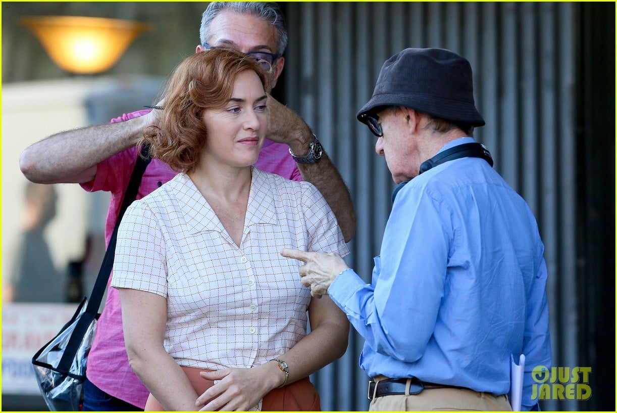 Photo justin timberlake kate winslet continue filming woody allen
