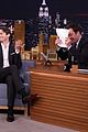 ashton kutcher rips his pants while talking about daughter wyatt on the tonight 02