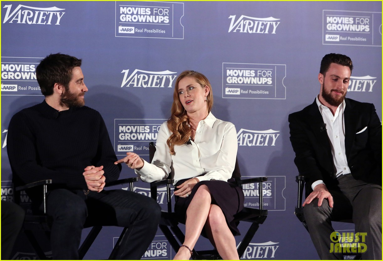 Jake Gyllenhaal & Amy Adams Were Convinced By Tom Ford's 'Nocturnal Animals'  Screenplay To Star In The Film: Photo 3802049 | Aaron Johnson, Amy Adams,  Jake Gyllenhaal, Tom Ford Pictures | Just Jared