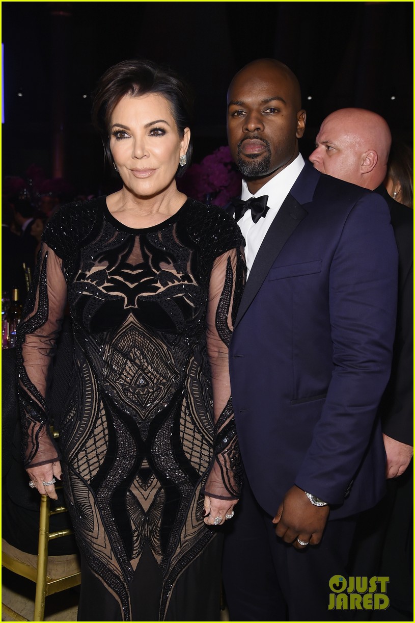 Kourtney & Khloe Kardashian Glam Up at Angel Ball with Mom Kris Jenner