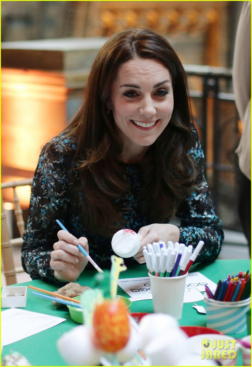 Kate Middleton Shares that Prince 'Absolutely Loves' Dinosaurs