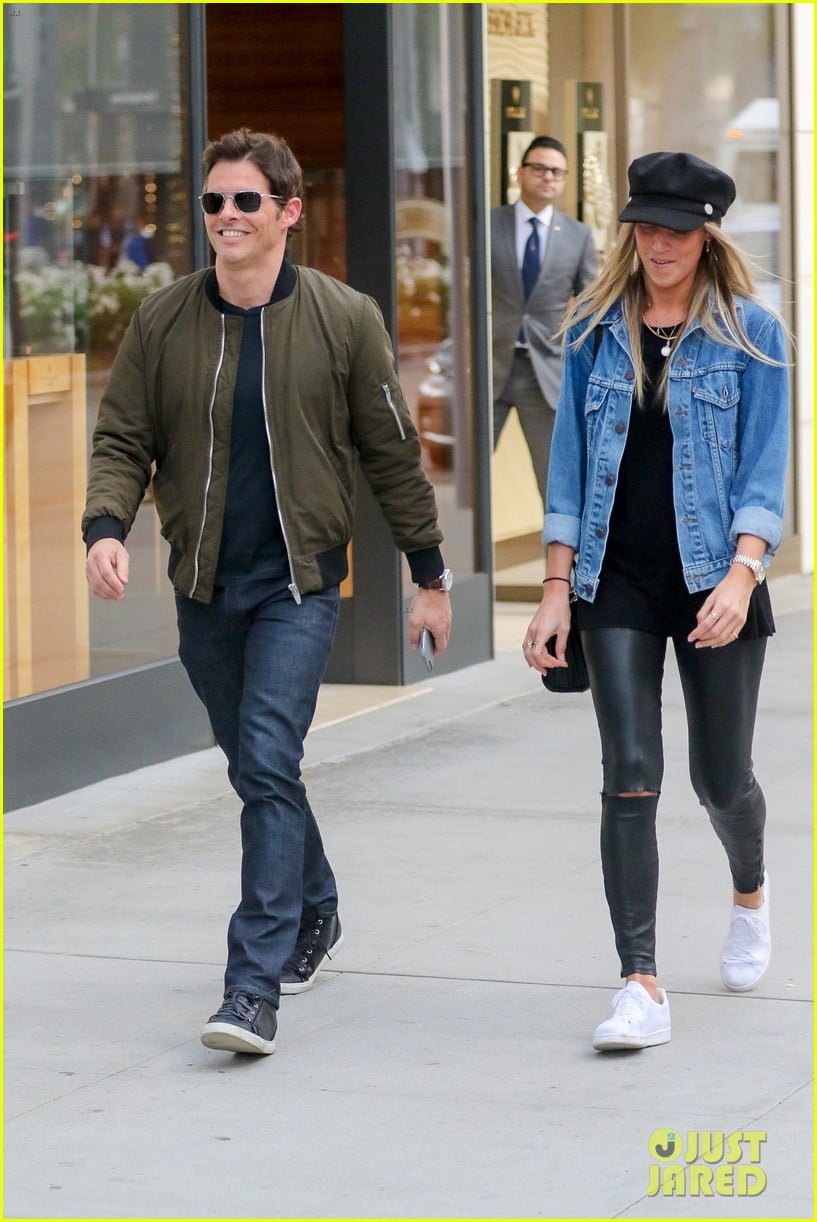 James Marsden Goes Holiday Shopping with Girlfriend Edei Photo 3827741 James Marsden Photos