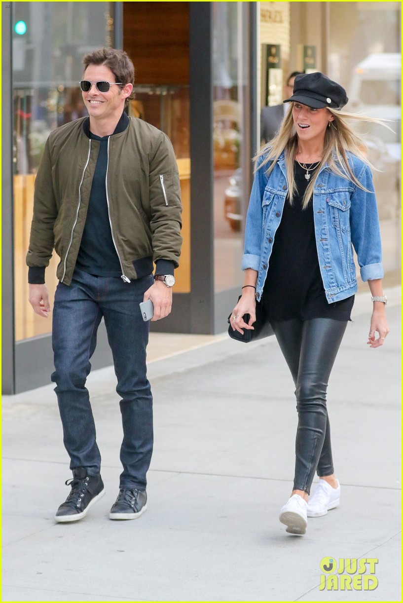 James Marsden Goes Holiday Shopping with Girlfriend Edei Photo 3827746