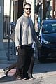 natalie portman takes her baby bump for a stroll with husband benjamin milliped 08